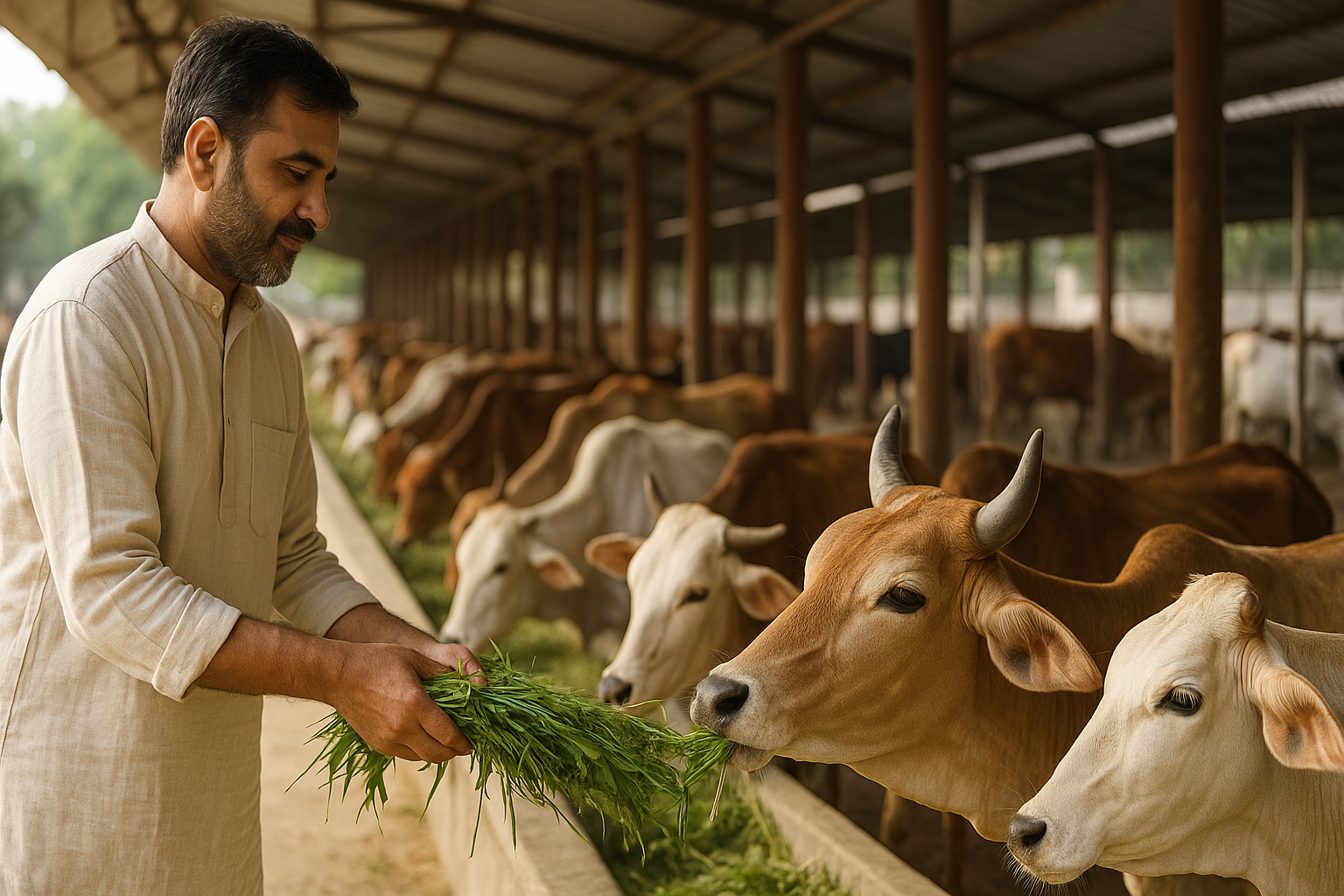Feed Gaumata Daily For A Month